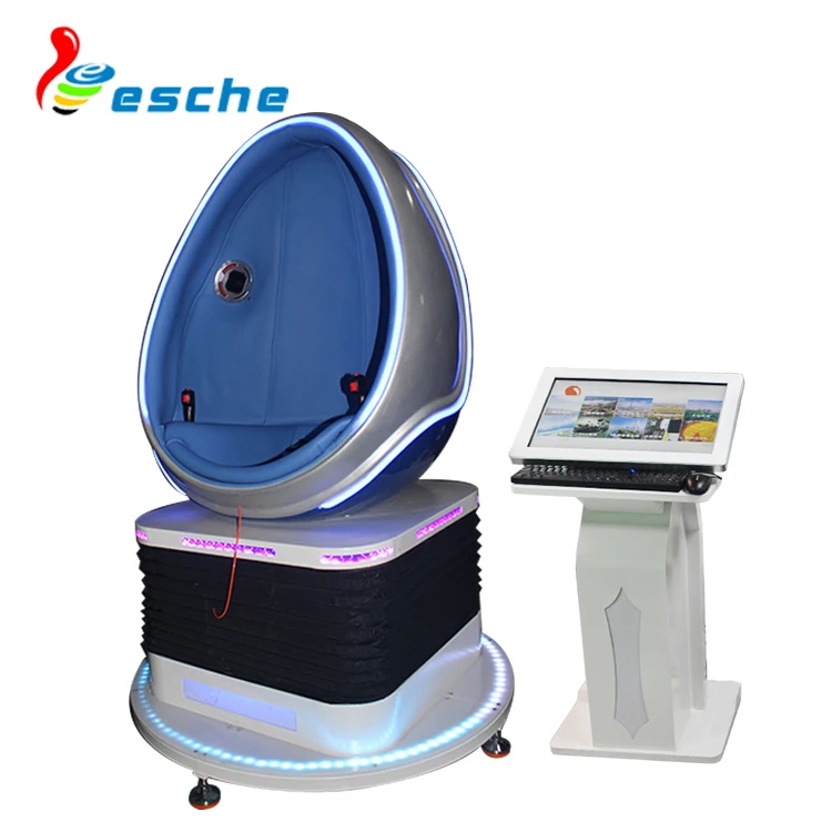 Новые бизнес-интерактивные игры 360 градусов 2 мест 9d vr яйцо