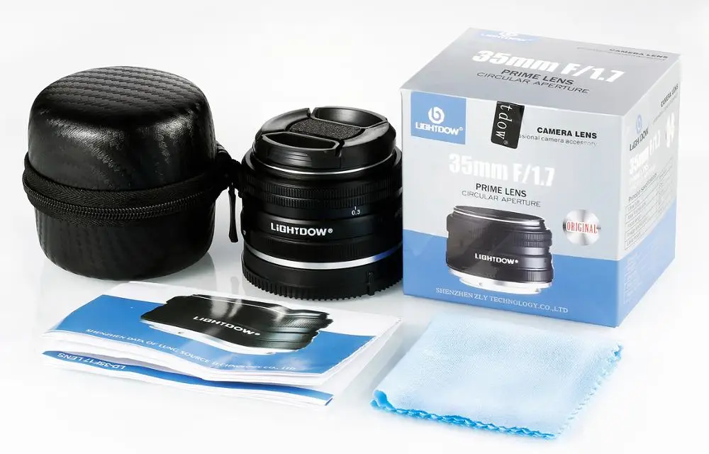 35mm F/1.7 Wide Angle Mirrorless Manual Focus Lens For Mirrorless E