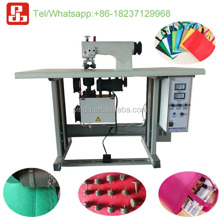 Ультразвуковой аппарат для запечатывания пакетов из нетканого материала машины изготовления