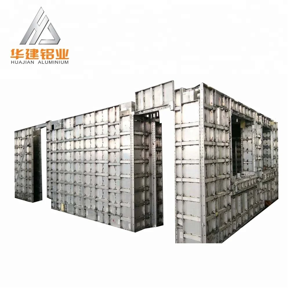 6061 T6 Aluminium Concrete Formwork System, Modular Aluminum Formwork ...