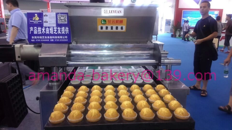 Cupcake Muffin Cake Production Line Automatic Cake Making Machine