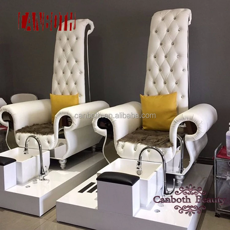 lusso rosa spa salone pedicure sedia con getto magnetico e ciotola  cb-fp002