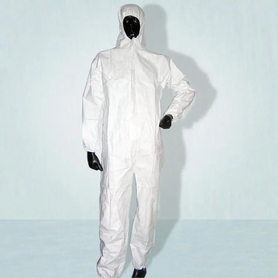 
Fashion Dustproof SMS Disposable Coverall Protective Coveralls overol desechable 