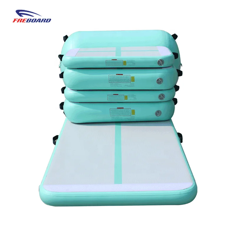 Small Inflatable Gymnastic Mats air Block air Board Flip Track air Spot Team Ramp