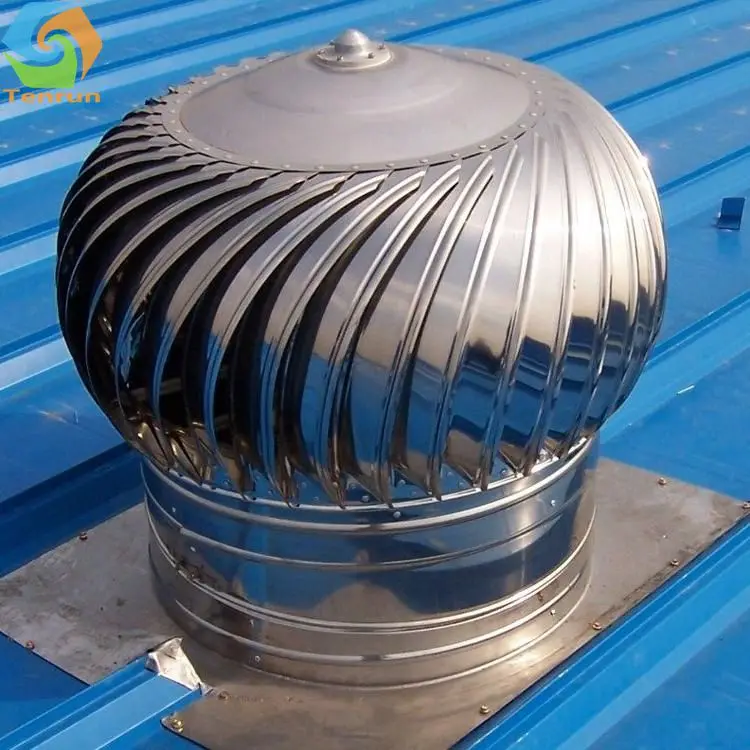 500mm Roof Turbo Ventilators Exhaust Fan Installed for Warehouse - China Roof  Ventilator, Ventilation