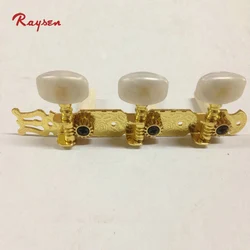 Gold plating classical guitar tuning machines tuning pegs