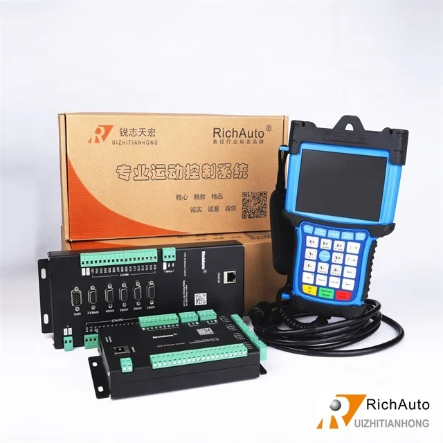 B5X Rotary Dsp Cnc Router  Beijing Rich Auto B58 4 Axis Stepper Sevor  Motor DSP Control  Motion Controller