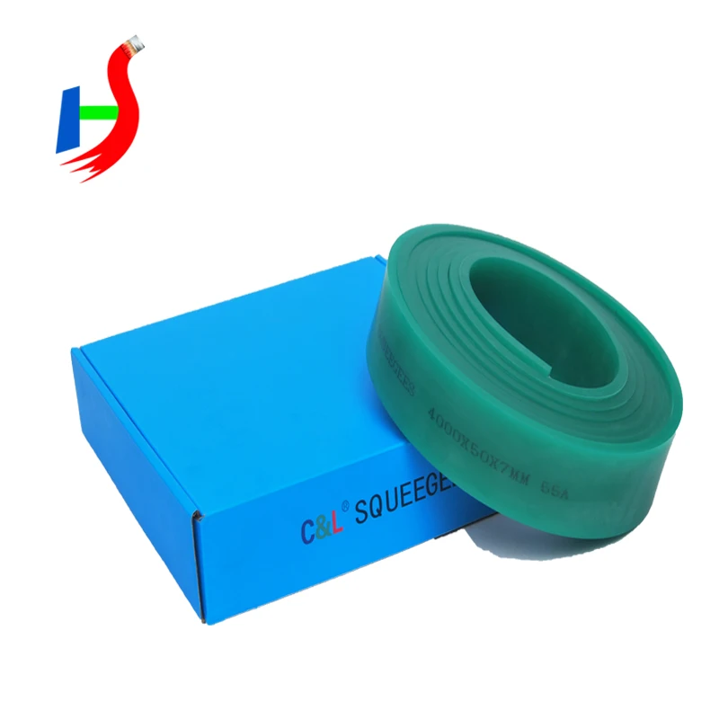 triple durometer rubber squeeze for t-shirt printing