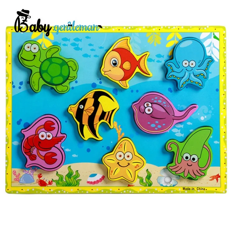 
3D образовательные деревянные пазлы для малышей на заказ Z14194A 