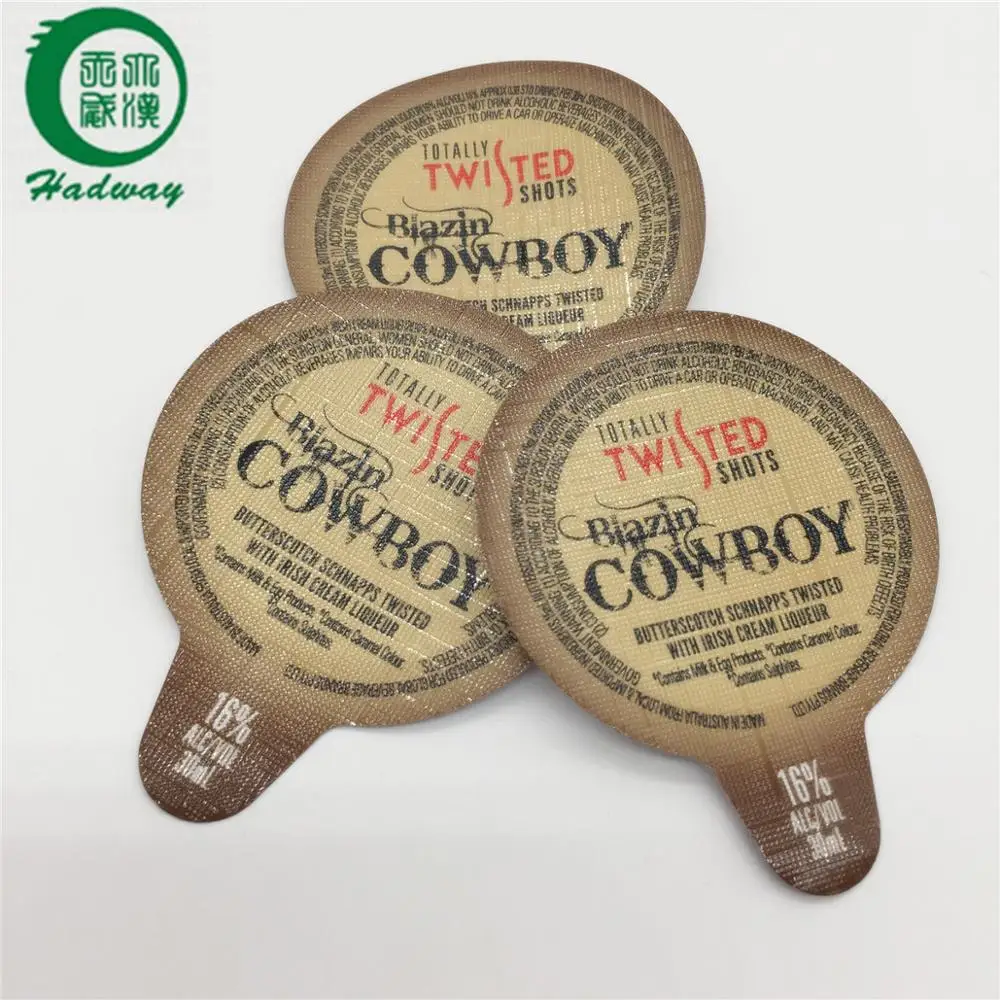 Plastic Cup Aluminum Foil Easy Peel Yoghurt Seal Liner/lid/cover Buy