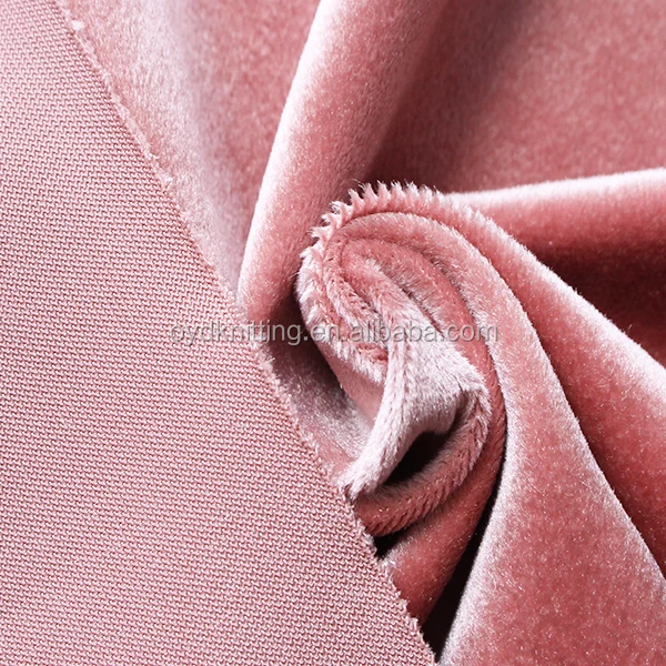 Factory Polyester Microfiber Italy Velvet Shiny Curtain/Sofa Fabric to Turkey/Morocco/Egypt
