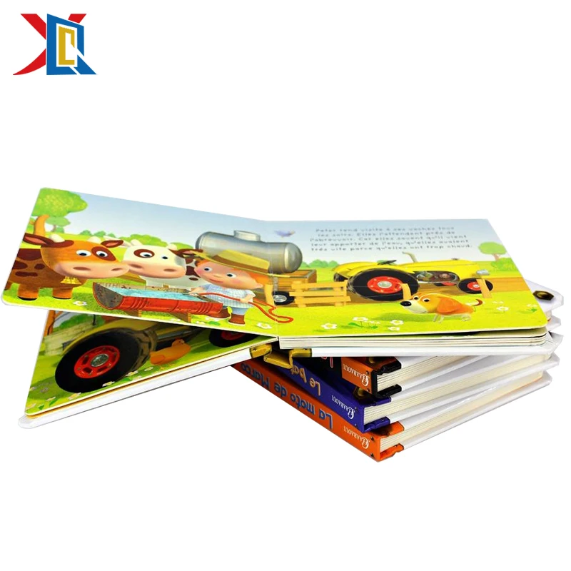 OEM Baby Board Book Children in English Story Book Printing