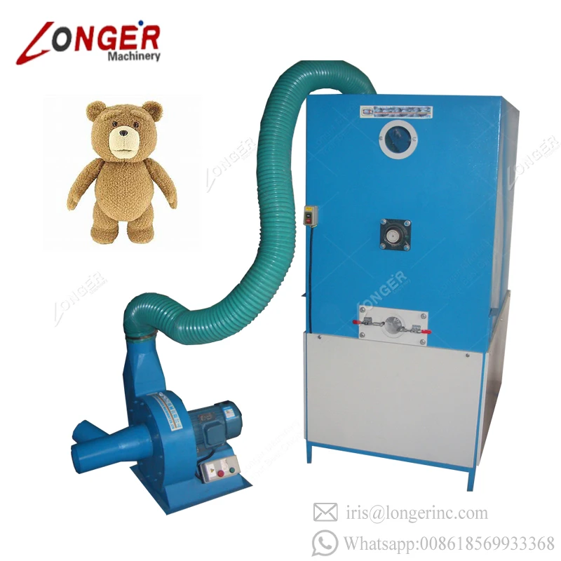 Good Performance Cotton Fabric Sealing Making Plush Toy Filling Machine Portable Teddy Bear Stuffing Machine