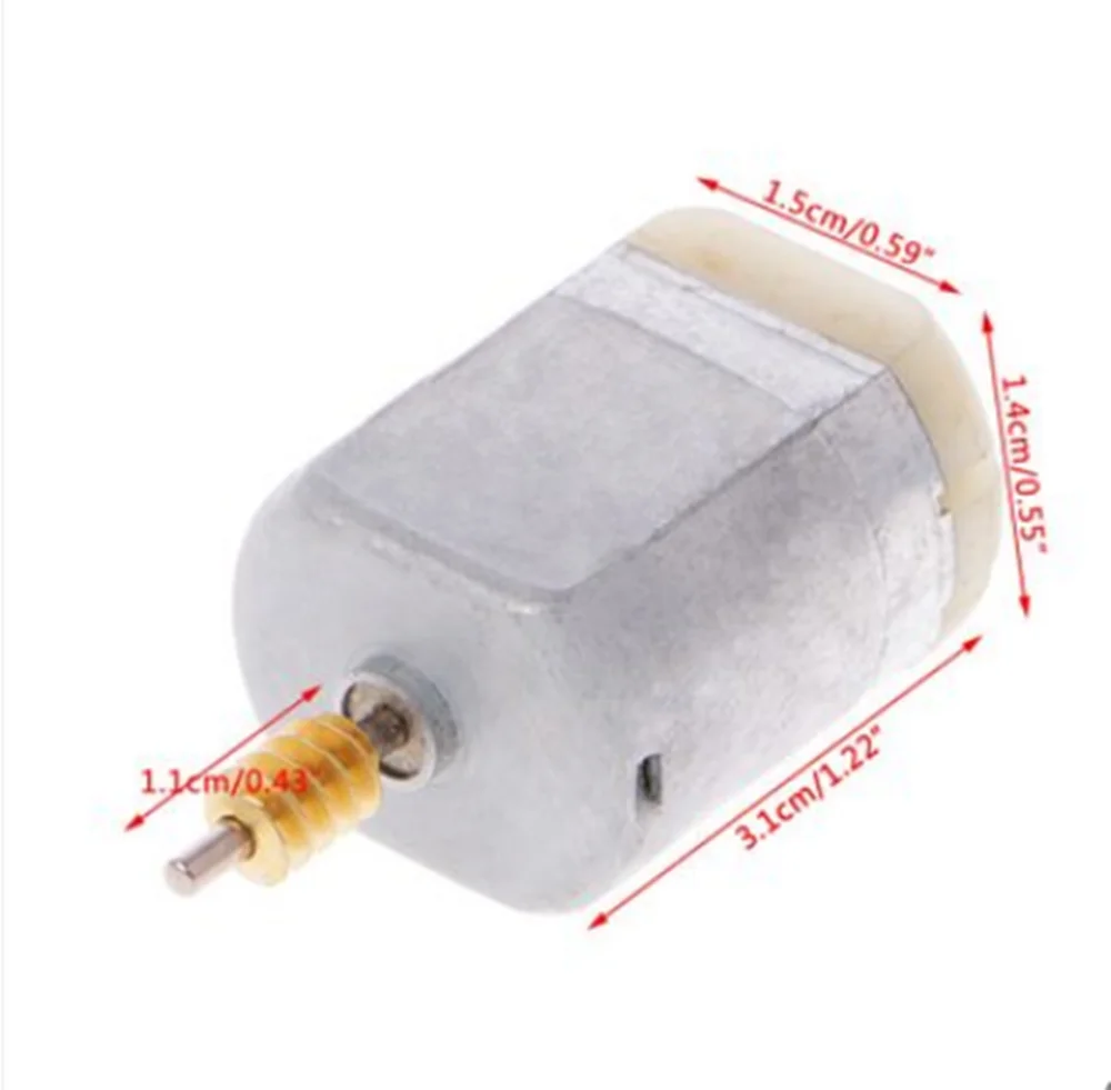 FC-280SC 12V DC Motor - 11800RPM Gear Motor For Power Windows, Mirrors