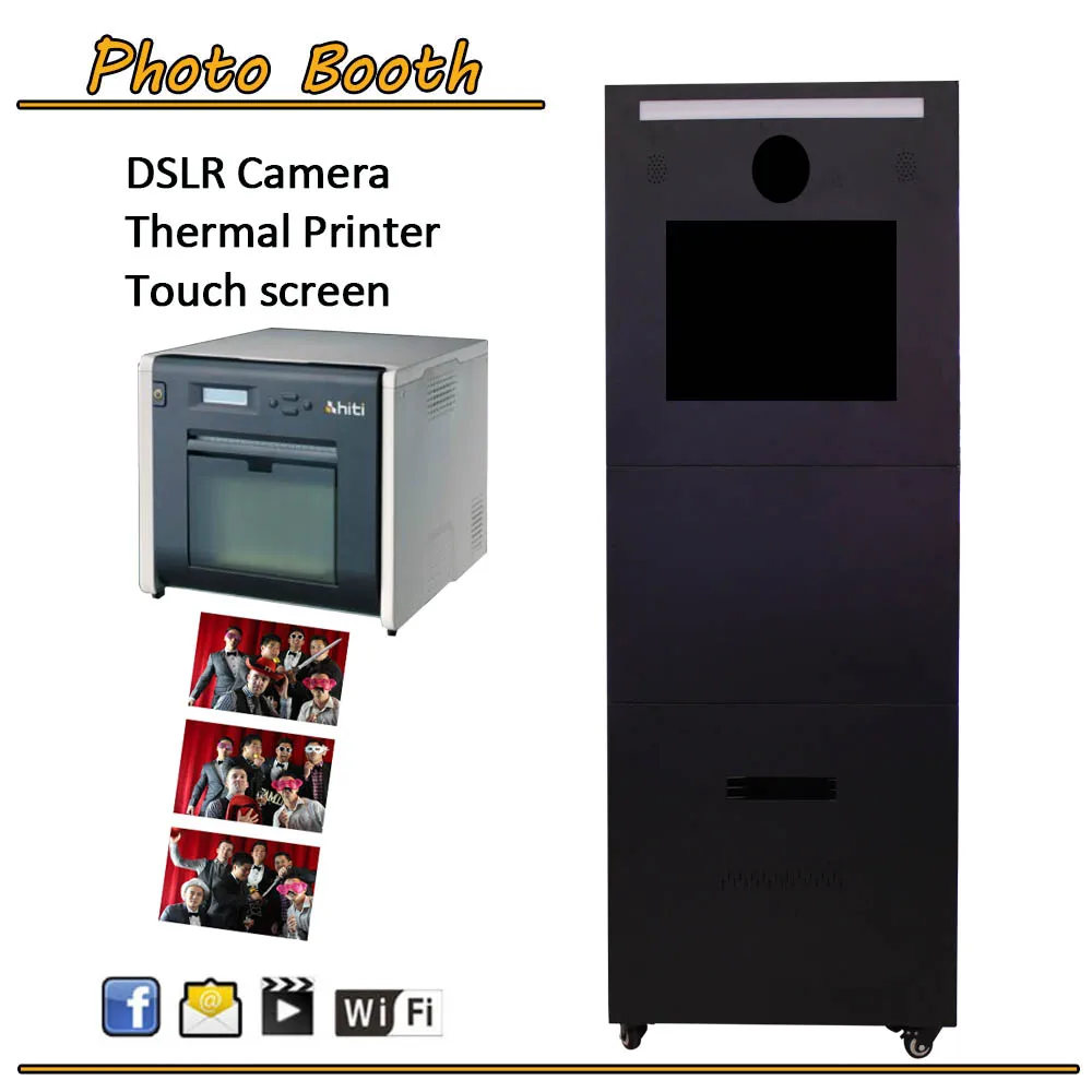 Amazon.com: T11 2.5 DIY Photo Booth Shell con soporte para impresora a  juego portátil y ligero para fácil transporte y compatible con /Surface Pro  3/4. Fabricado en EE.UU. - Negro : Electrónica