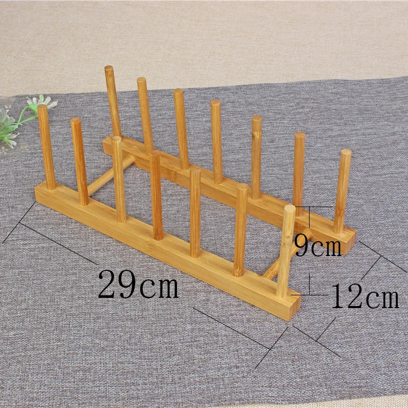 Экологически чистая бамбуковая сушилка для посуды для кухни оптом