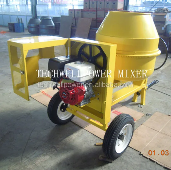 
 Портативный мобильный грузовик CM300/350/400/450/500/600/800, дизельный бензиновый двигатель, бетономешалка,  