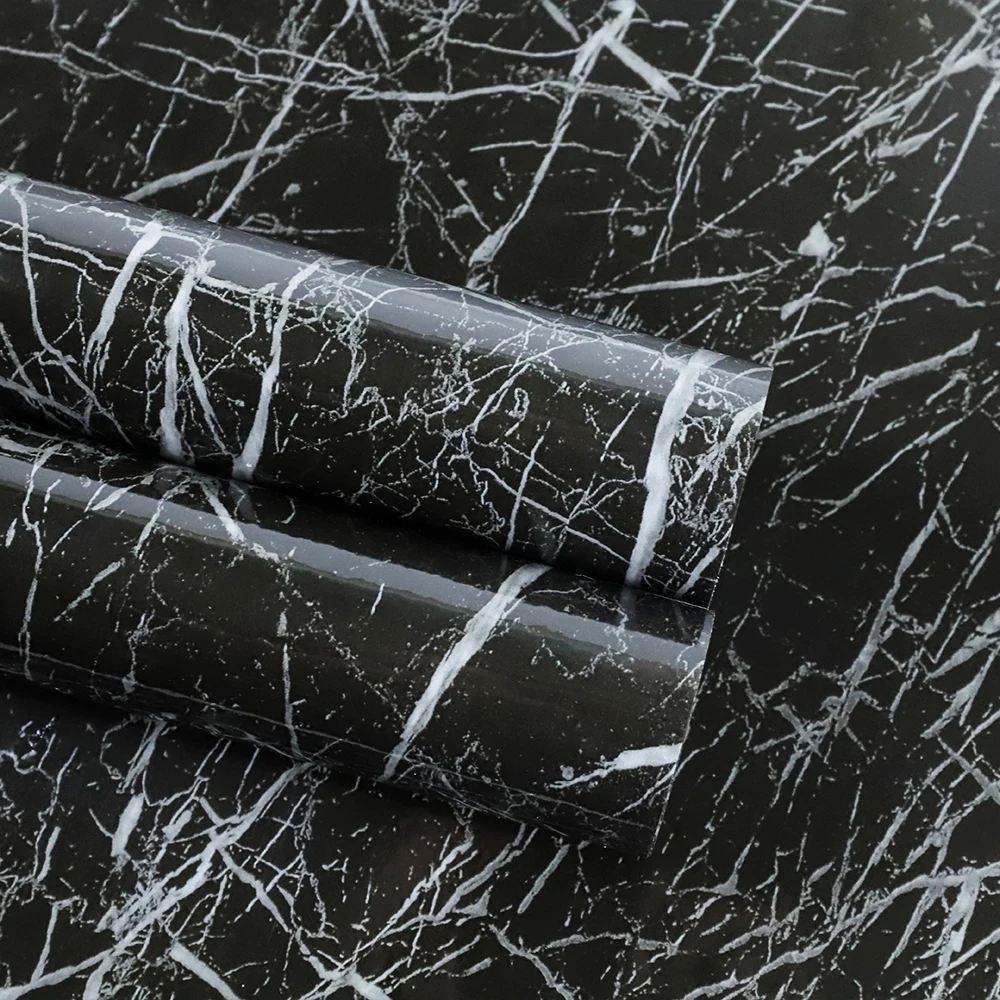 Водостойкая клейкая мраморная наклейка на пол