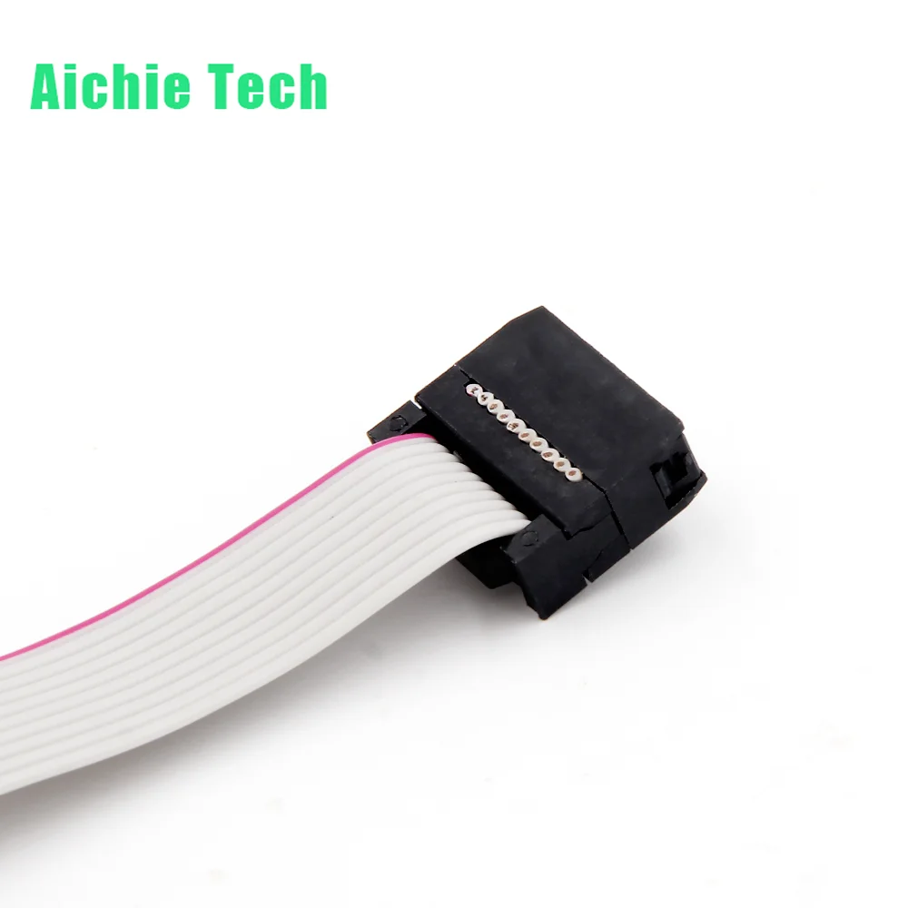 10 Pin Flexing Flat Ribbon Cable with 2x5 IDC Connector and Flat Ribbon Cable 2651 Flat Cable 2.54mm/2.0mm/1.27mm Ribbon Cable