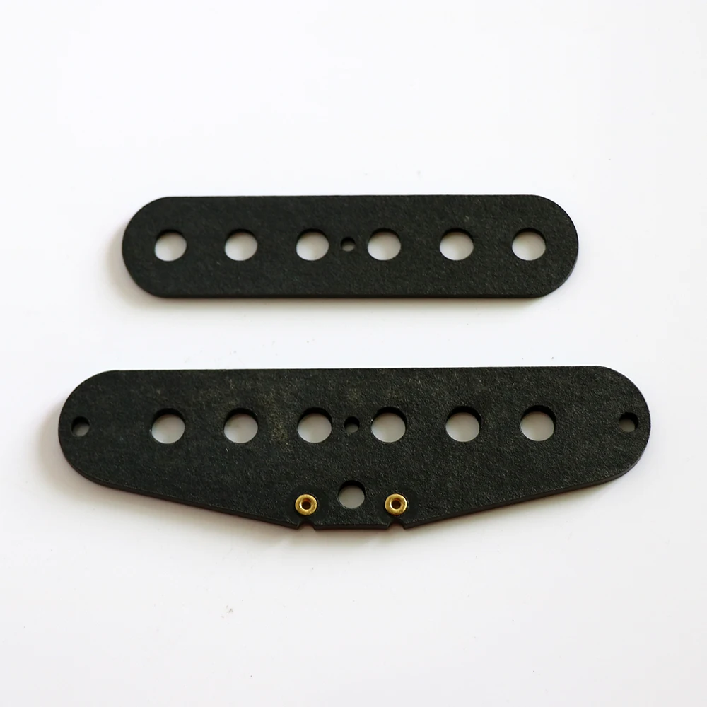 Pack of 6 Transparent Electric Guitar Bridge Single Coil Pickup Bobbins Model 52mm DIY 
