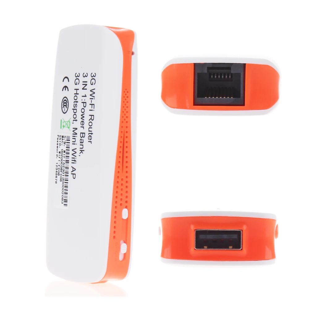
Супер мини беспроводной Wi-Fi роутер 3G точка доступа с внешним аккумулятором Мини Wi-Fi AP модем 