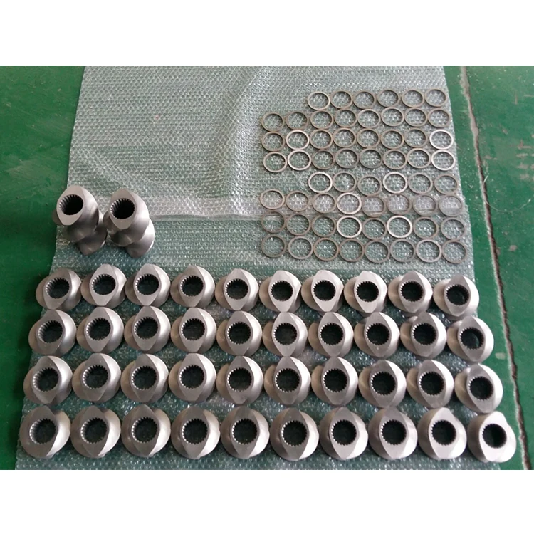 Professional Manufacturer W6Mo5Cr4V2 Material HRC60-65 Hardness Long Service Life Screw Barrel for Composite Twin Screw Extruder