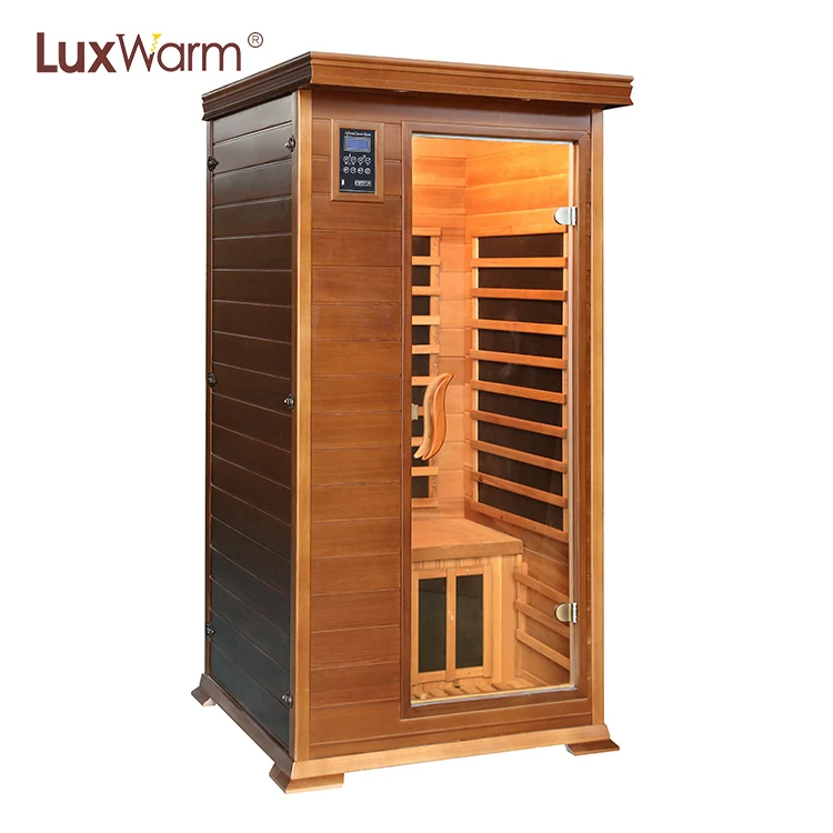 Levering noot achterlijk persoon Mini Huis Draagbare Infrarood Sauna Met Red Cedar Materiaal - Buy Sauna,Draagbare  Sauna,Draagbare Infrarood Sauna Product on Alibaba.com