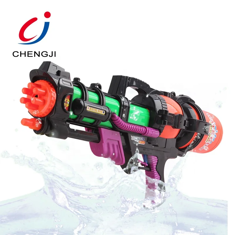 Boosns Pistolet à Eau Haute Pression 35 Cm – Jouet Extérieur Plage Piscine – Portée 8 Mètres