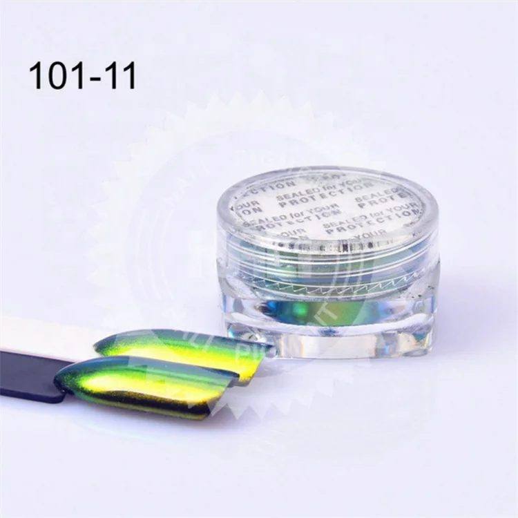 19 видов цветов Единорог Аврора неоновый пигмент Хамелеон пигмент порошок зеркальный эффект Хромовая Радуга краска порошок для ногтей художественные принадлежности