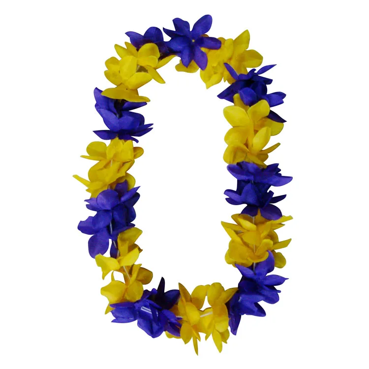 10 Stück Hawaiianische Lei Blumenketten – Bunt, Je 100 Cm Lang, Für Luau-Party, Junggesellinnenabschied & Deko
