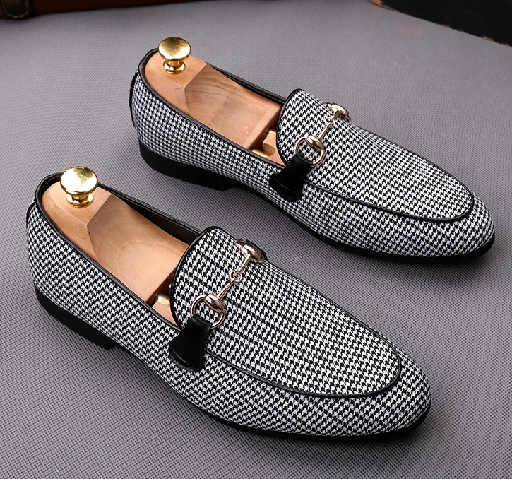 Мужские кожаные лоферы на платформе, новая модель 2019