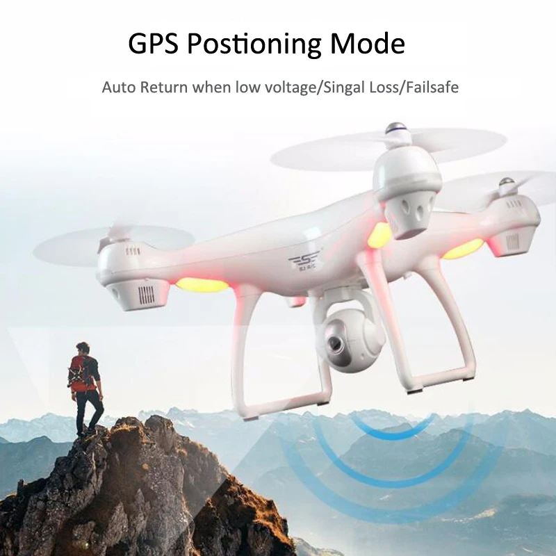Drone GPS SJRC S70W 720P D Dron Follow Me GPS Drone Long Distance