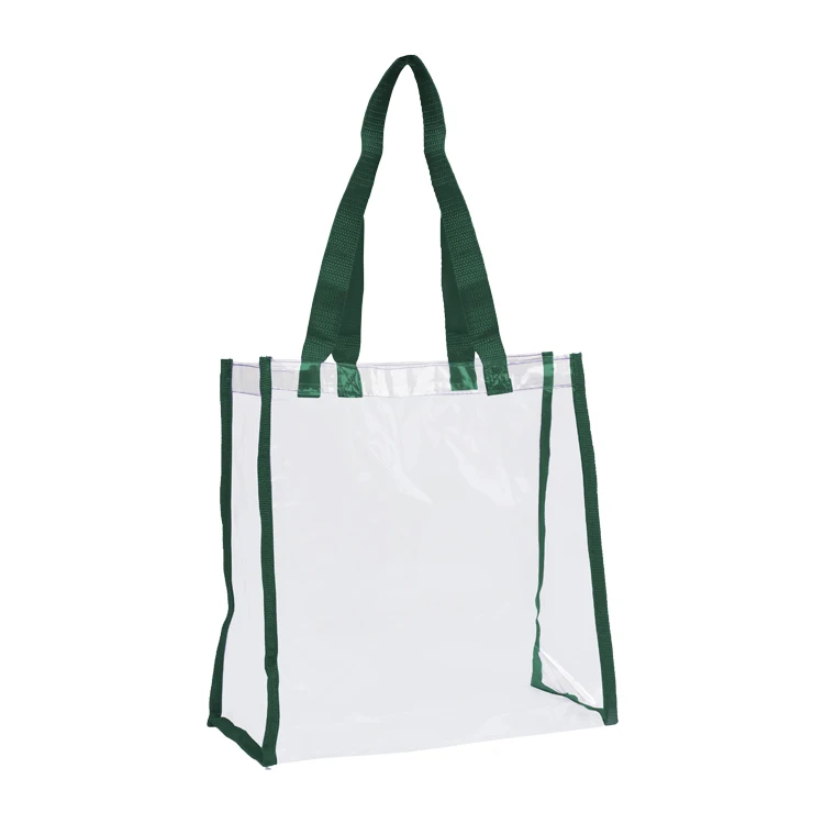 High Quality Accept Custom Shopping Bag clear Pvc Tote Bag