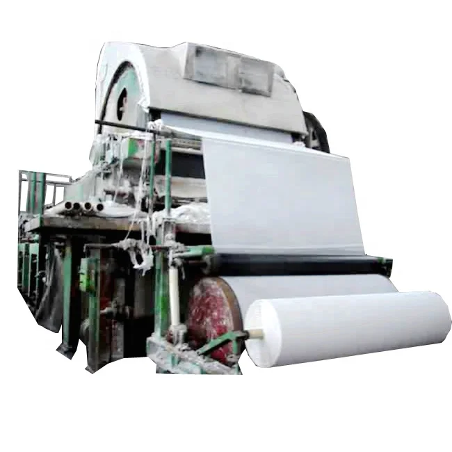 High Efficiency Banana Paper Making Machine Crescent Former Tissue Paper Making Machine for Rolling Paper