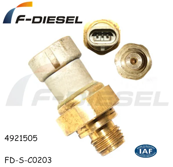 Engine Oil Fuel Pressure Sensor 4921505 Turbocharg Boost Pressure Transducer Sensor Fdsc0203