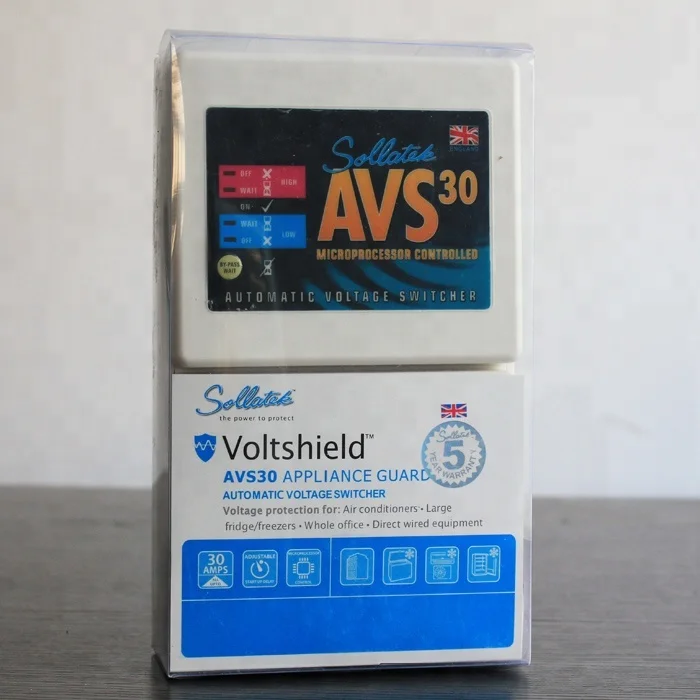 AVS 30A Automatic Voltage Switch Stabilizer Regulator