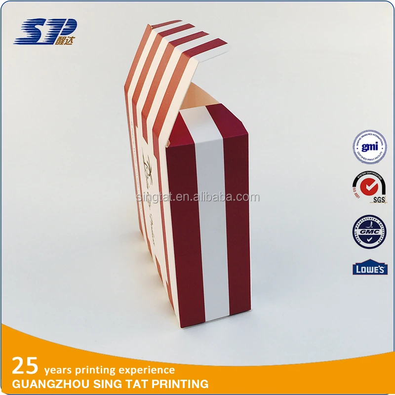 Лучшая цена бумаги double deck упаковочная коробка