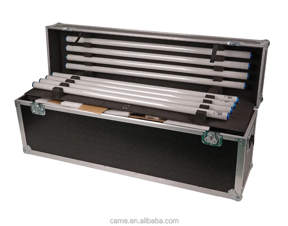 
 CAME-TV 2 наборы 4ft 4bank видео свет лампы дневного света для химической промышленности балласт, как у kino flo со Flycase  