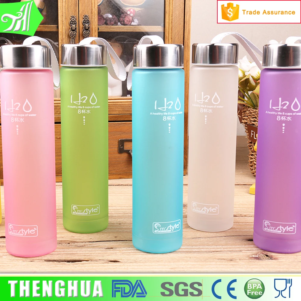 Hot Selling Innovative Product H2O Water Bottle Frosted Plastic Water Bottle  - Buy Hot Selling Innovative Product H2O Water Bottle Frosted Plastic Water  Bottle Product on