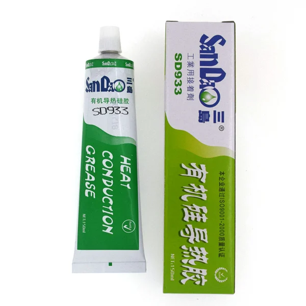 sd933 white100ml/330ml rtv thermal adhesive silicone conduction