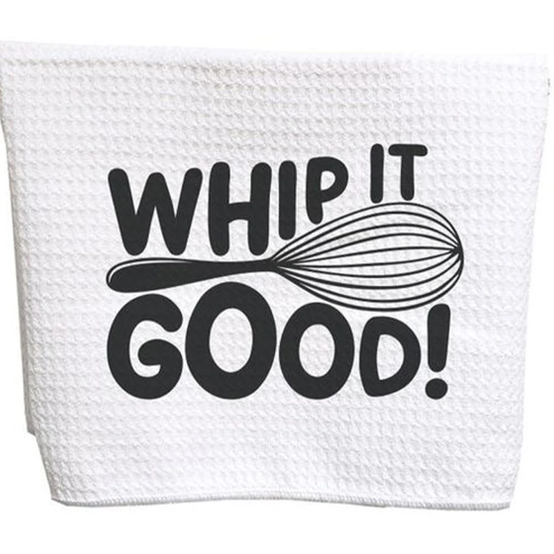 Поглощение воды с микробиброй для кухонного из полотенечной ткани полотенце для рук тряпка