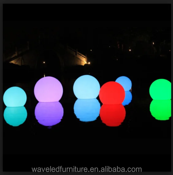 Горячие украшения свет мяч водонепроницаемый пласветодио дный вающий светодиодный плавательный бассейн