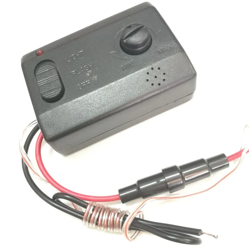 Car LED Voice Music Sensitive Sensor Sound Activated Controller Switch 12V 2A 