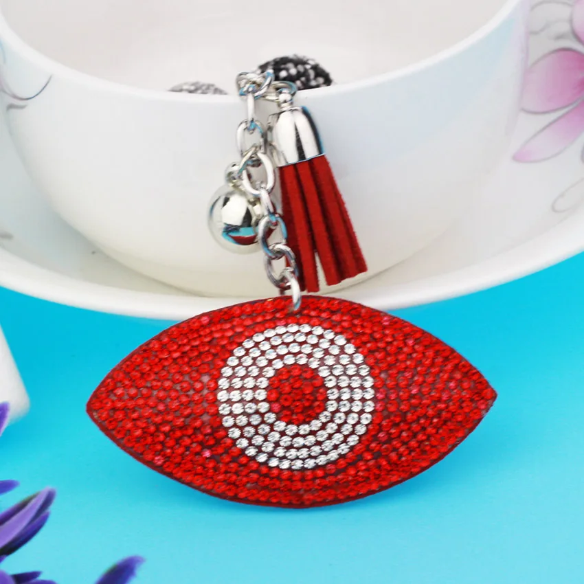 
 Металлический брелок с кристаллами и сглаза, унисекс, автомобильный брелок, Женские Подвески, подвеска для сумки, брелки, ювелирные изделия  &nbsp;