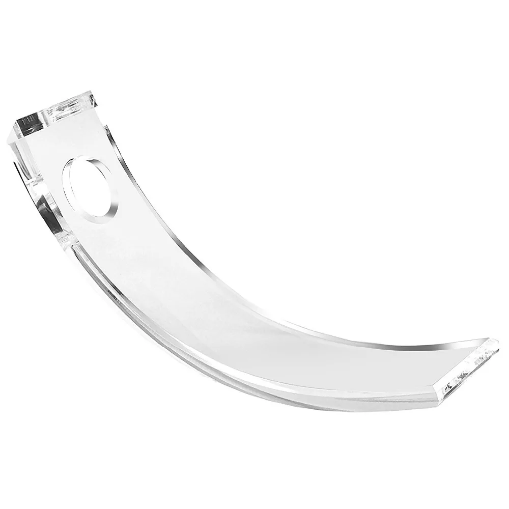 Modern Elegant Custom Clear Acrylic Arc Design Wine Rack Display Stand,Acrylic Single Wine