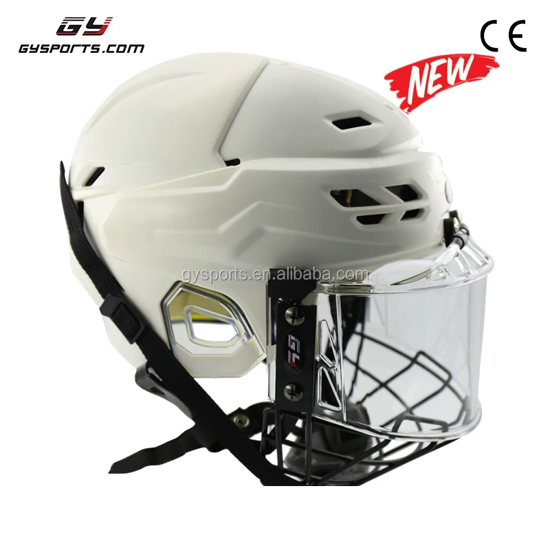 Factory Customizable Ice Hockey Helmet with Visor for Players