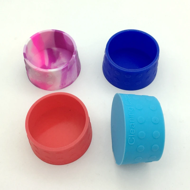 
Пользовательские чистящие колпачки, Универсальные стеклянные бутылки, силиконовые резиновые многоразовые крышки для чашек кофе, чая 
