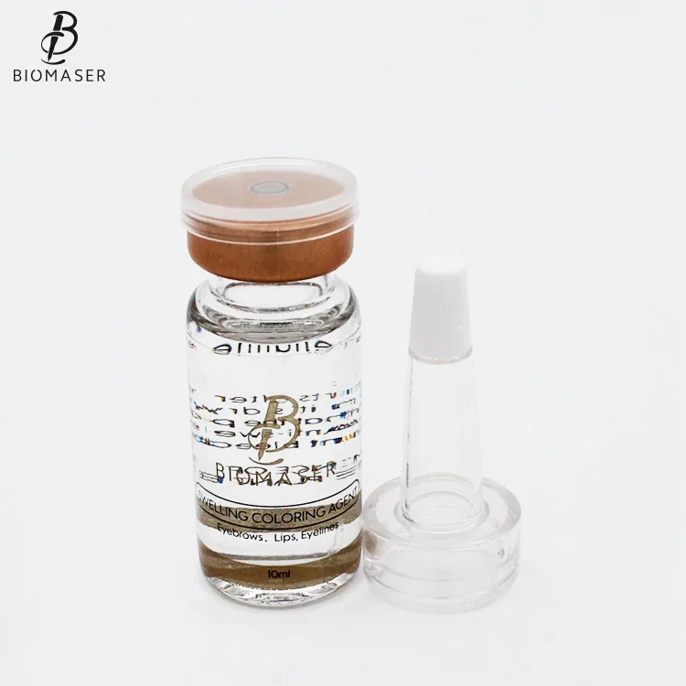 Professional Biomaser Swelling Coloring Agent Eyebrow Permanent Makeup Agent After Care Agent
