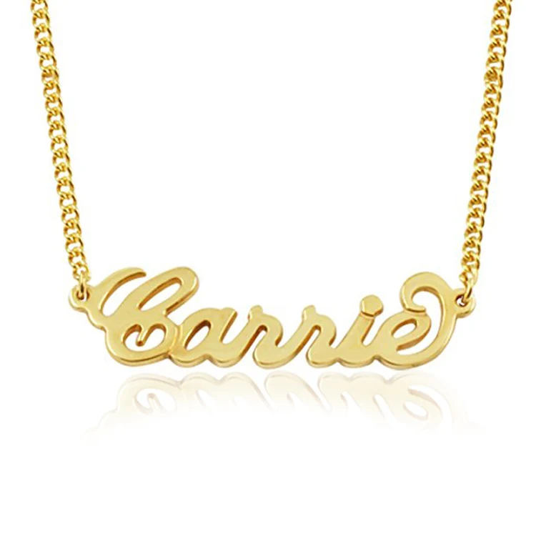 Buy Personalized Gold Necklace,18 Carat 