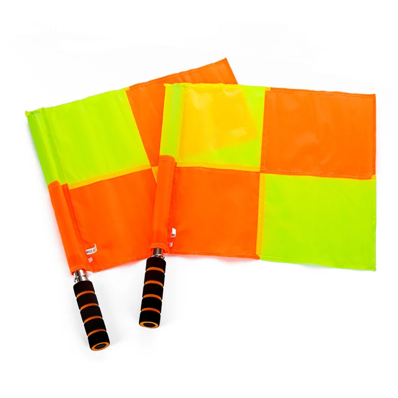 Soccer Referee Flags With Carrying Bag